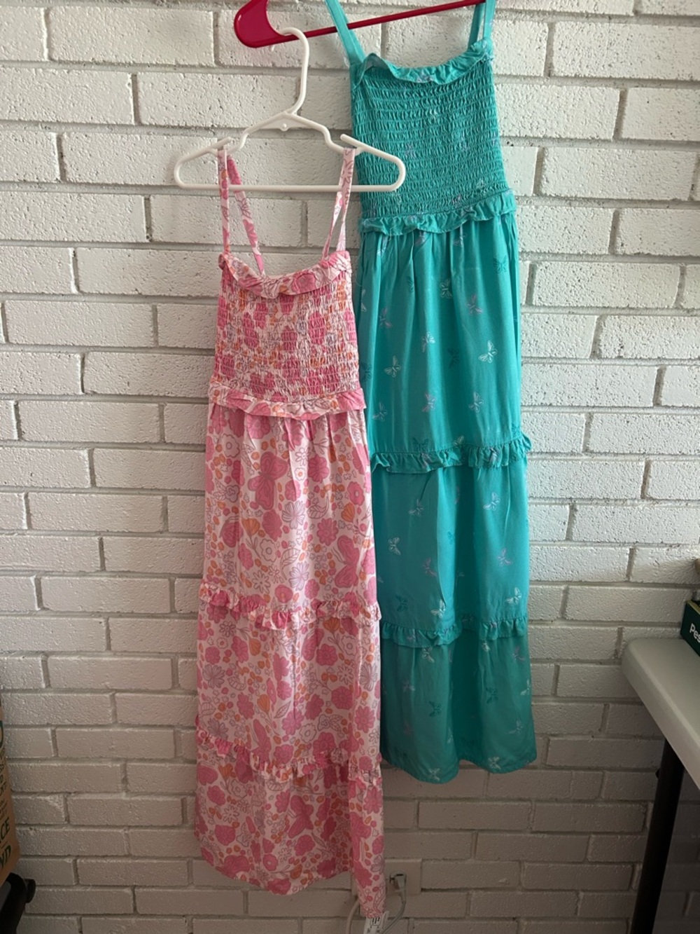 Cat Jack 2 dresses Pink Floral/Teal floral Pet/smoke free home open to offers